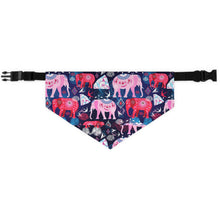 Load image into Gallery viewer, Pet Bandana Collar - Pink Elephants
