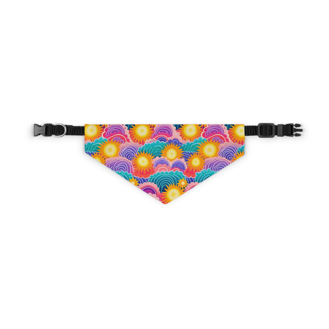 Pet Bandana Collar - Sunny Waves