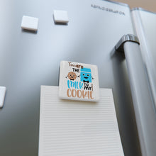 Load image into Gallery viewer, Porcelain Magnet - Square - Milk to my Cookie
