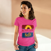 Load image into Gallery viewer, Women&#39;s Midweight Cotton Tee - Salty
