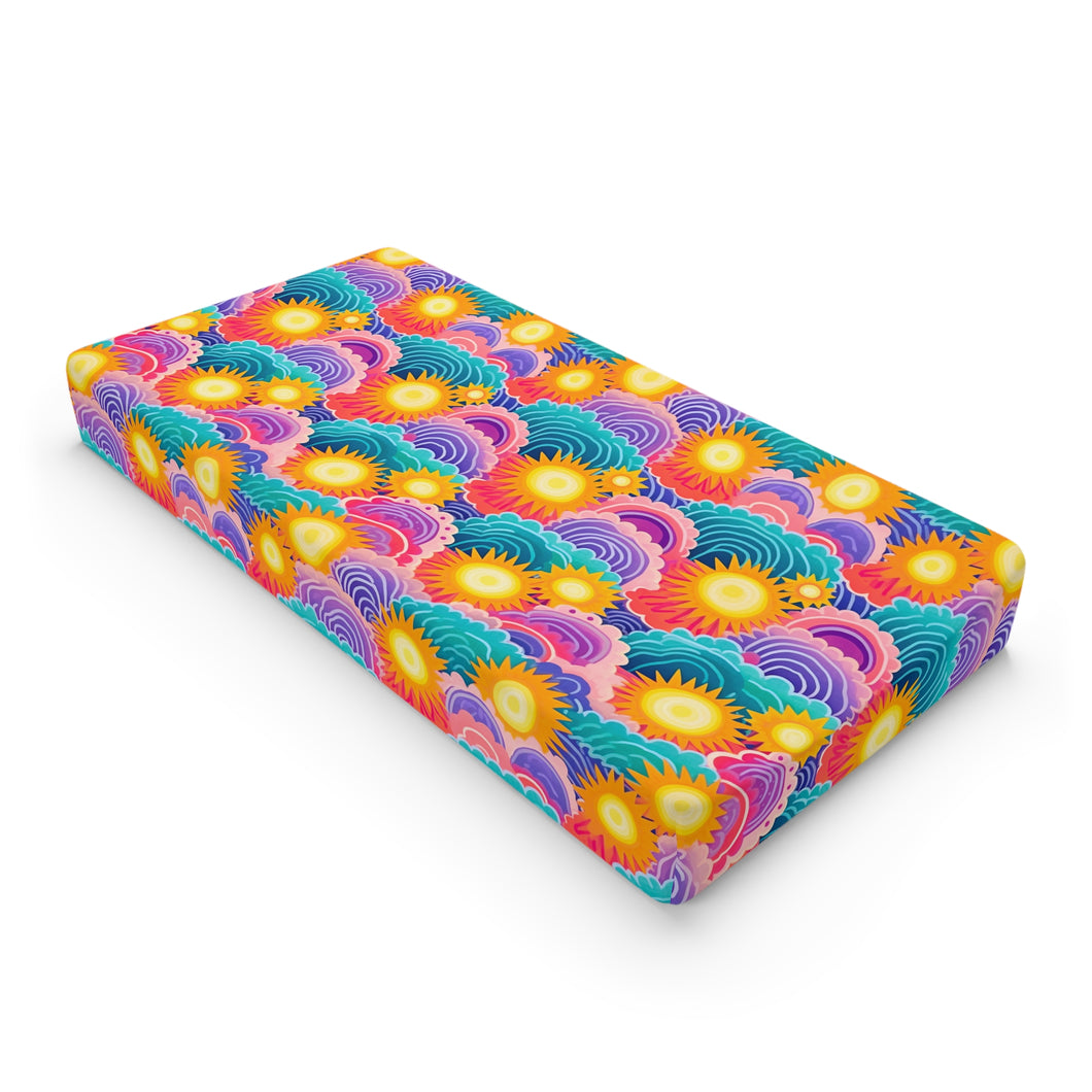 Baby Changing Pad Cover - Sunny Waves