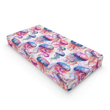 Load image into Gallery viewer, Baby Changing Pad Cover - Rainbow Jellyfish
