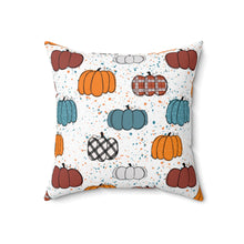 Load image into Gallery viewer, Decorative Throw Pillow - Autumn Pumpkins
