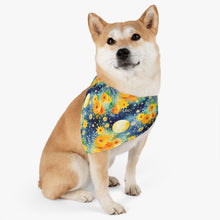 Load image into Gallery viewer, Pet Bandana Collar - Full Moon Floral
