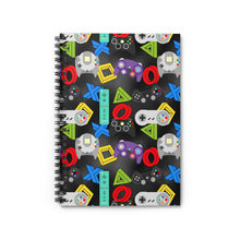 Load image into Gallery viewer, Ruled Spiral Notebook - Gamer
