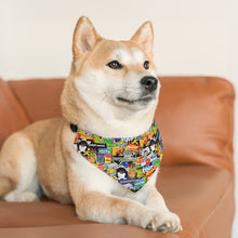 Load image into Gallery viewer, Pet Bandana Collar - Life In The 90s
