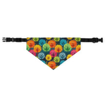 Load image into Gallery viewer, Pet Bandana Collar - Rainbow Blow Flower
