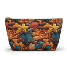 Load image into Gallery viewer, Accessory Pouch - Paper Mache Leaves
