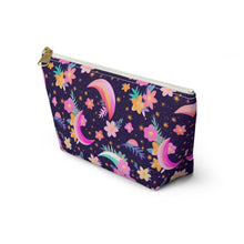 Load image into Gallery viewer, Accessory Pouch - Floral Nights
