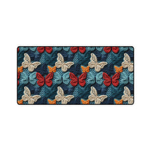 Load image into Gallery viewer, Desk Mat - Fall Knit Butterflies
