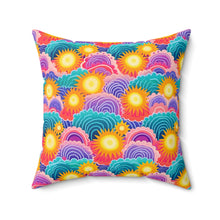 Load image into Gallery viewer, Decorative Throw Pillow - Sunny Waves
