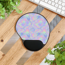 Load image into Gallery viewer, Mouse Pad With Wrist Rest- Holographic
