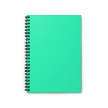Load image into Gallery viewer, Ruled Spiral Notebook - Seafoam

