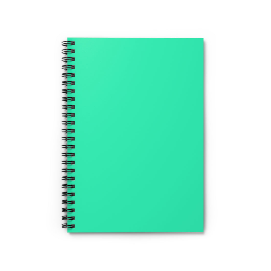 Ruled Spiral Notebook - Seafoam