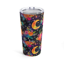 Load image into Gallery viewer, Tumbler 20oz - Rainbow Floral Moon
