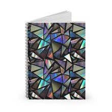 Load image into Gallery viewer, Ruled Spiral Notebook - Shattered

