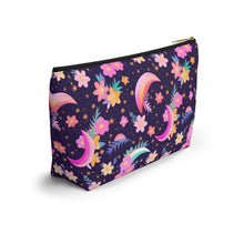Load image into Gallery viewer, Accessory Pouch - Floral Nights
