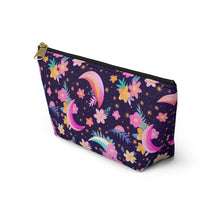 Load image into Gallery viewer, Accessory Pouch - Floral Nights
