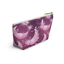 Load image into Gallery viewer, Accessory Pouch - Pink Floral Moons

