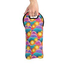 Load image into Gallery viewer, Wine Tote Bag - Sunny Waves
