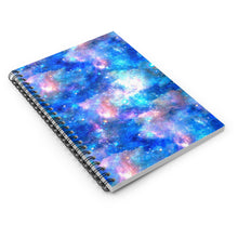 Load image into Gallery viewer, Ruled Spiral Notebook - Bright Galaxy
