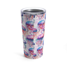 Load image into Gallery viewer, Tumbler 20oz - Rainbow Jellyfish
