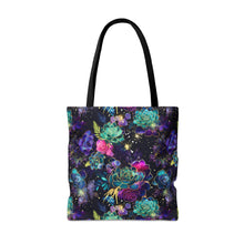 Load image into Gallery viewer, Tote Bag - Neon Succulents
