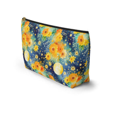 Load image into Gallery viewer, Accessory Pouch - Full Moon Floral
