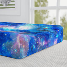 Load image into Gallery viewer, Baby Changing Pad Cover - Bright Galaxy
