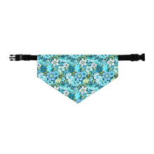 Load image into Gallery viewer, Pet Bandana Collar - Blue Floral
