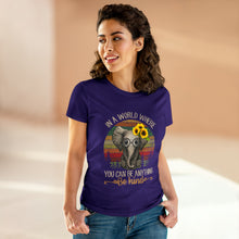 Load image into Gallery viewer, Women&#39;s Midweight Cotton Tee - Be Kind
