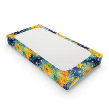 Load image into Gallery viewer, Baby Changing Pad Cover - Full Moon Floral
