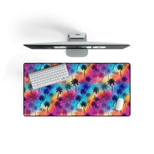 Load image into Gallery viewer, Desk Mats - Rainbow Palm Trees
