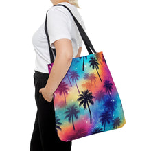 Load image into Gallery viewer, Tote Bag - Rainbow Palm Tree
