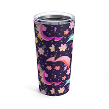 Load image into Gallery viewer, Tumbler 20oz - Floral Night
