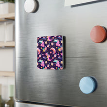Load image into Gallery viewer, Porcelain Magnet - Square - Floral Nights
