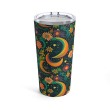 Load image into Gallery viewer, Tumbler 20oz - Green Floral Moon
