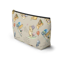 Load image into Gallery viewer, Accessory Pouch w/ T-bottom - Classic Bear
