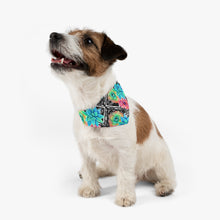 Load image into Gallery viewer, Pet Bandana Collar - Flowering Succulents
