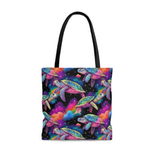 Load image into Gallery viewer, Tote Bag - Galaxy Turtles
