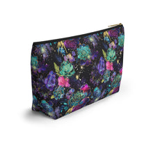 Load image into Gallery viewer, Accessory Pouch - Neon Succulents
