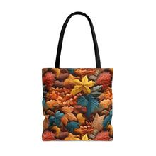 Load image into Gallery viewer, Tote Bag - Paper Mache Leaves
