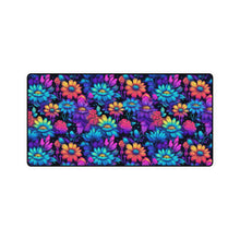 Load image into Gallery viewer, Desk Mat - Neon Florals
