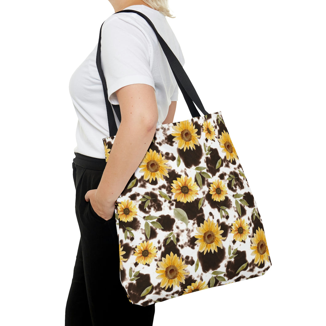 Tote Bag - Floral Cow