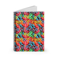 Load image into Gallery viewer, Ruled Spiral Notebook - Cereal
