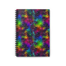 Load image into Gallery viewer, Ruled Spiral Notebook - Dark Galaxy
