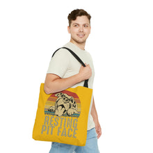 Load image into Gallery viewer, Tote Bag - Resting Pit Face
