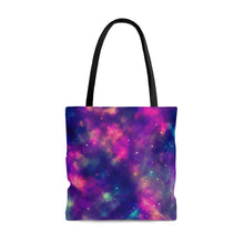 Load image into Gallery viewer, Tote Bag - Pink &amp; Purple Galaxy
