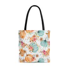 Load image into Gallery viewer, Tote Bag - Floral Pumpkin
