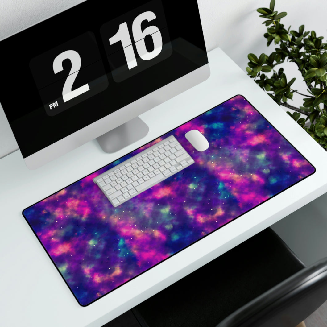 Desk Mats - Pink & Purple Galaxy